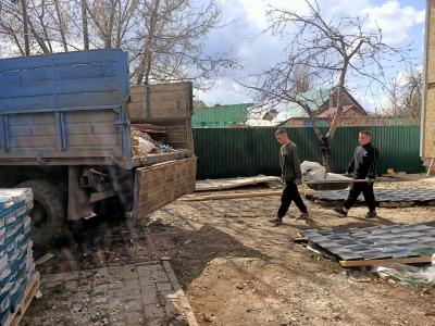 Вывоз строительного мусора с территории частного дома в Борисоглебске, фото 2